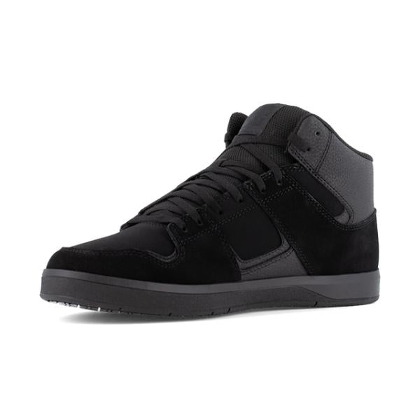 DC Cure Work - DC60302 - Mens Black Slip-Resistant Work High-Top