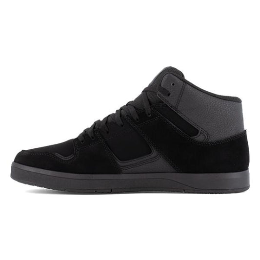 DC Cure Work - DC60302 - Mens Black Slip-Resistant Work High-Top