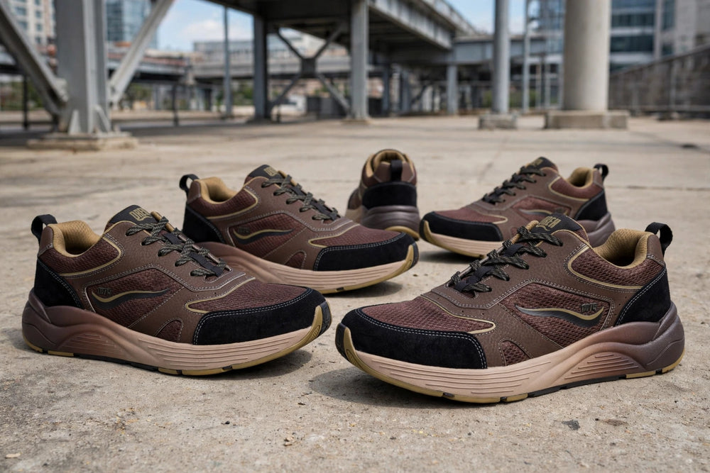 Drew Shoe Marvel - Brown Mesh Combo