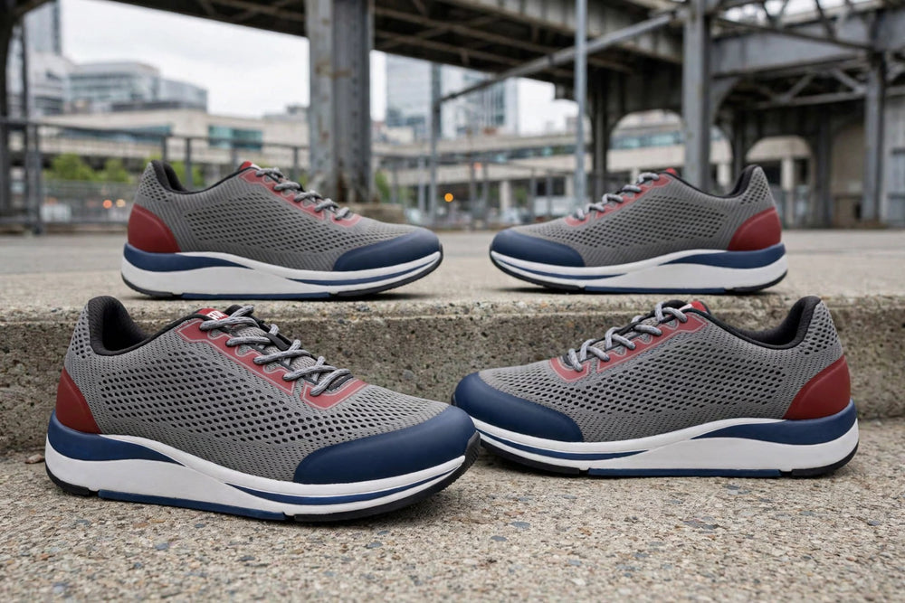 Drew Shoe Champ Shoe - Grey Combo