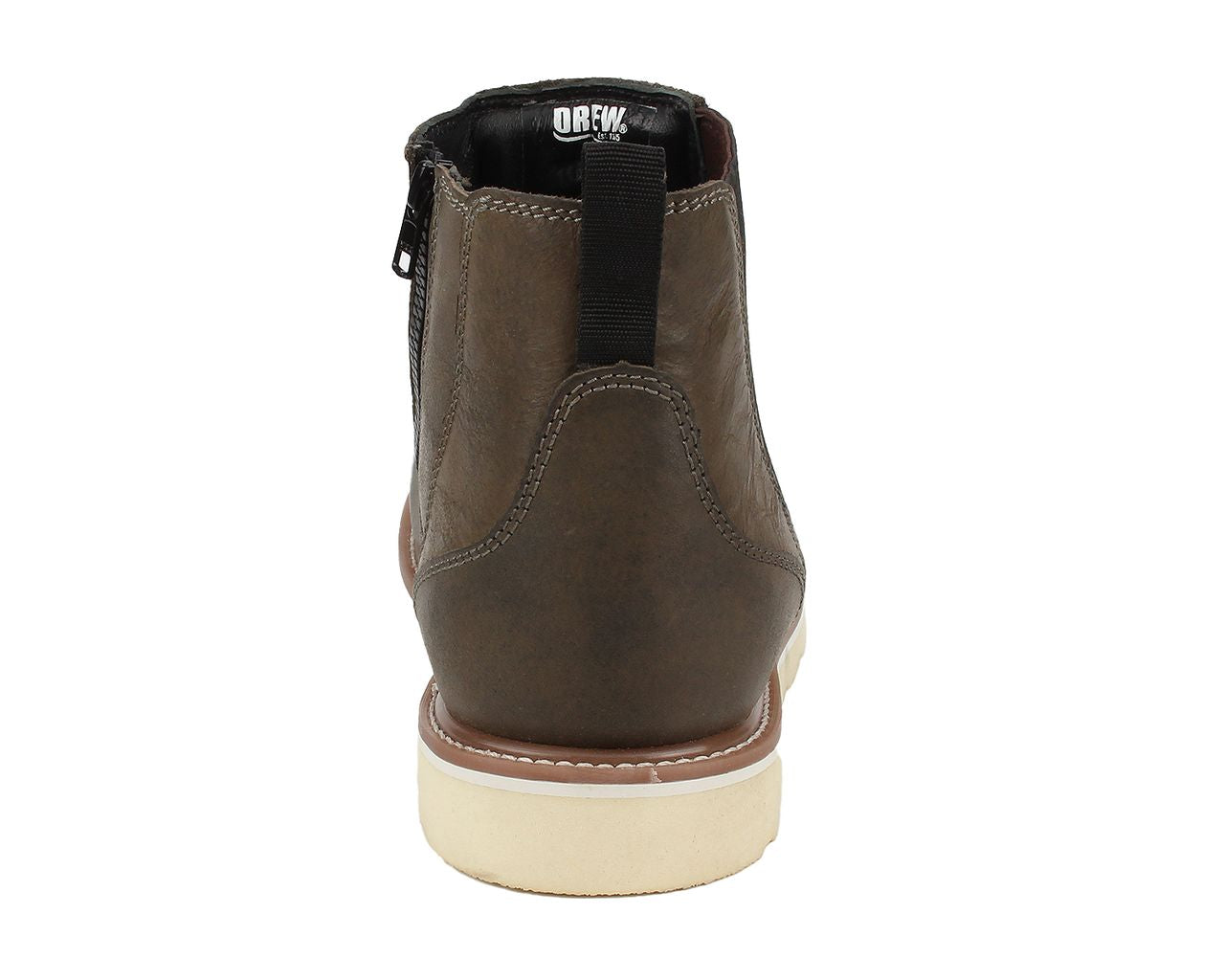 Drew Shoe Boston - Grey Leather