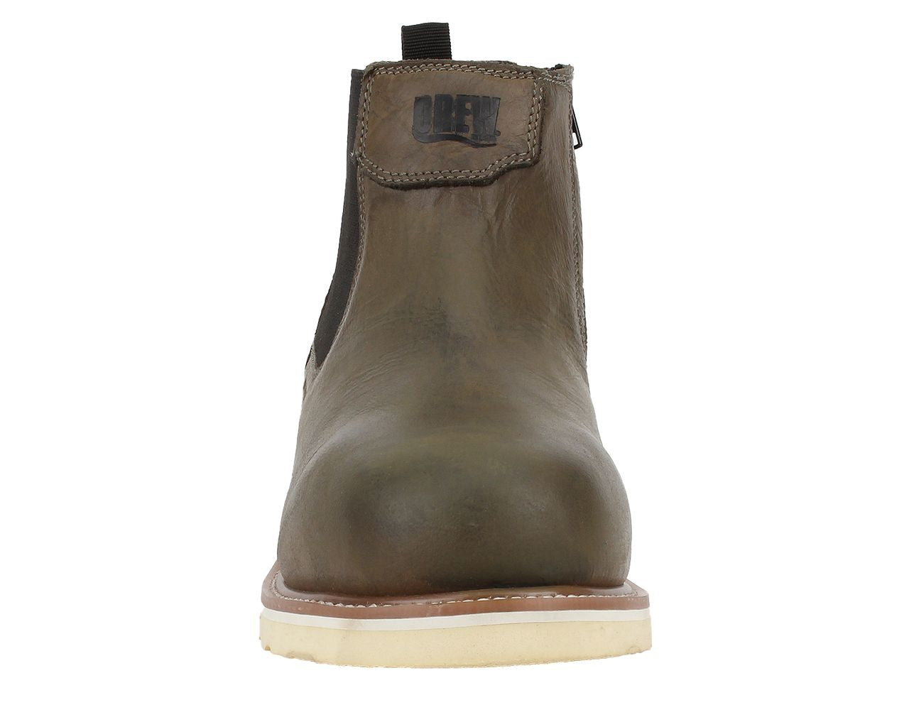 Drew Shoe Boston - Grey Leather