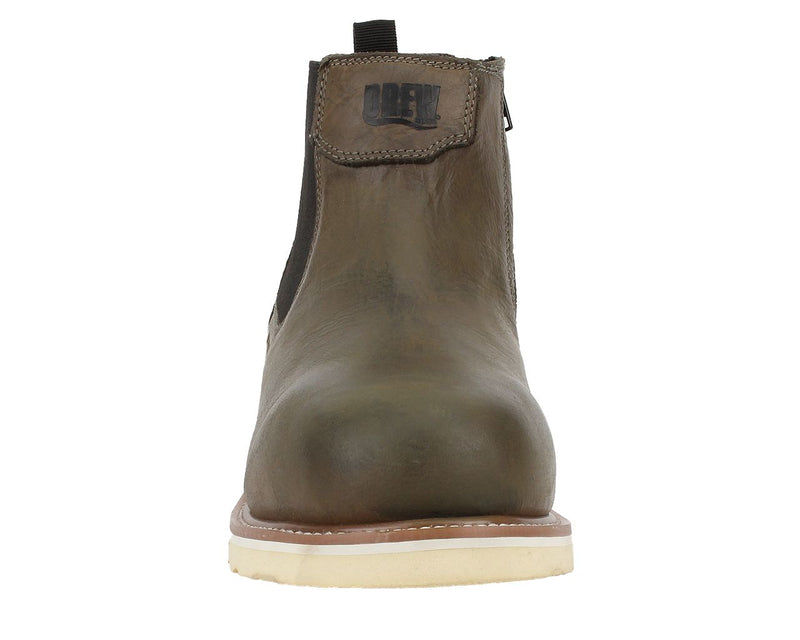 Drew Shoe Boston - Grey Leather