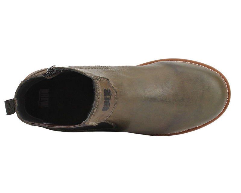 Drew Shoe Boston - Grey Leather