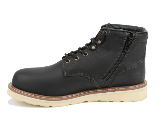 Drew Shoe Burbank - Black Leather