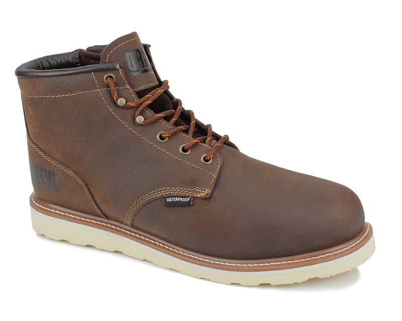 Drew Shoe Burbank - Chocolate Leather