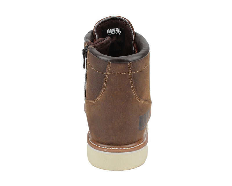 Drew Shoe Burbank - Chocolate Leather