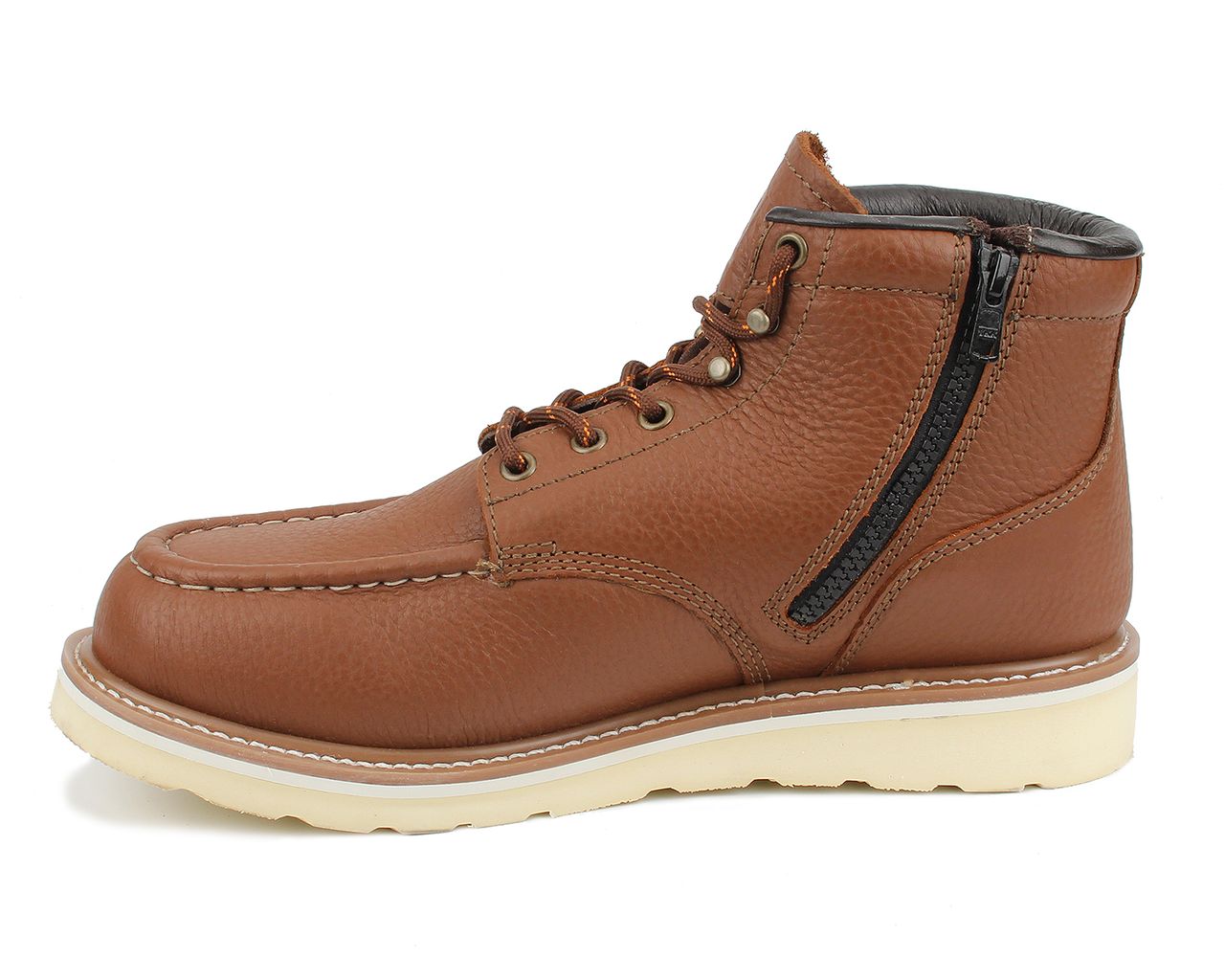 Drew Shoe Buffalo - Rust Leather