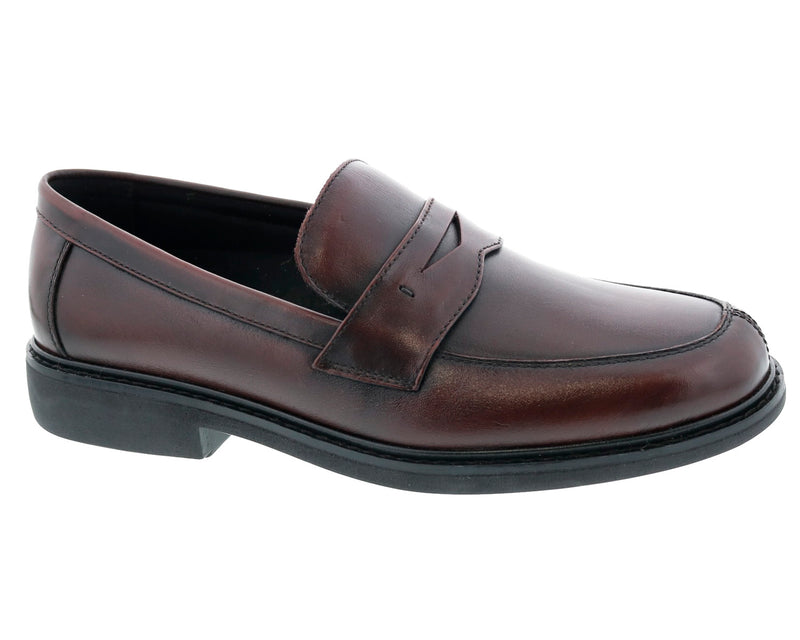 Drew Shoe Essex Penny Loafers - Burgundy