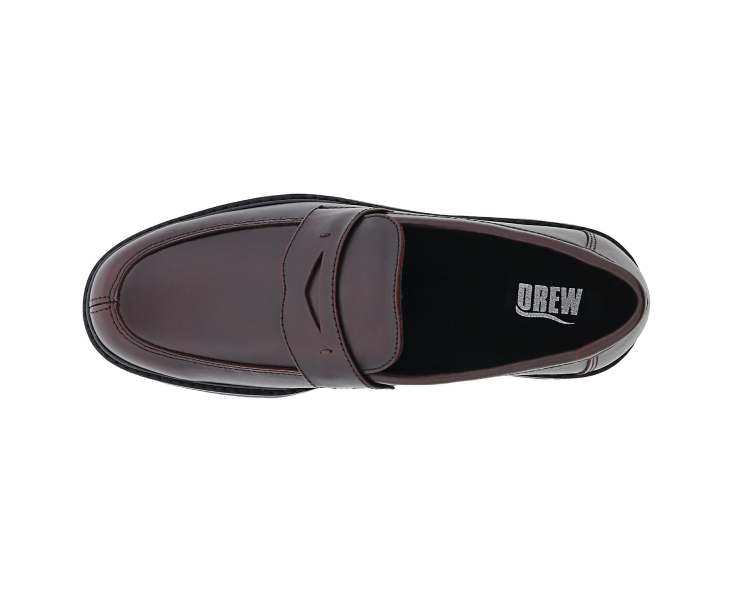 Drew Shoe Essex Penny Loafers - Burgundy