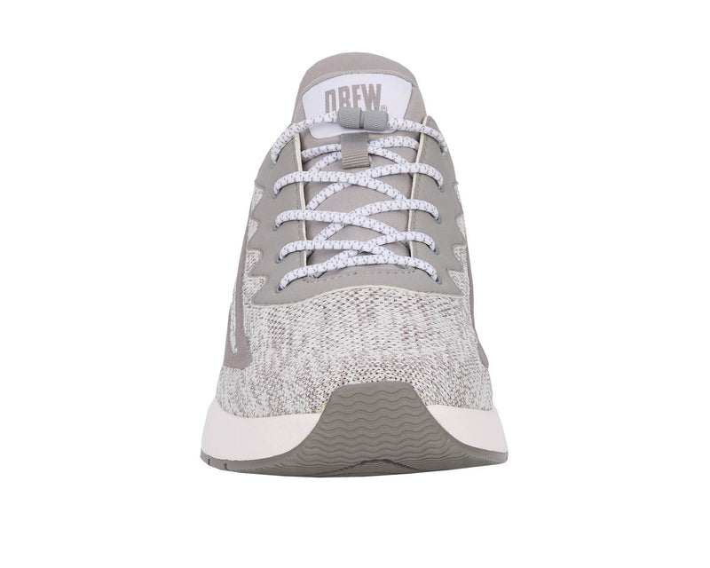Drew Shoe Explore II - Grey/White Mesh Combo