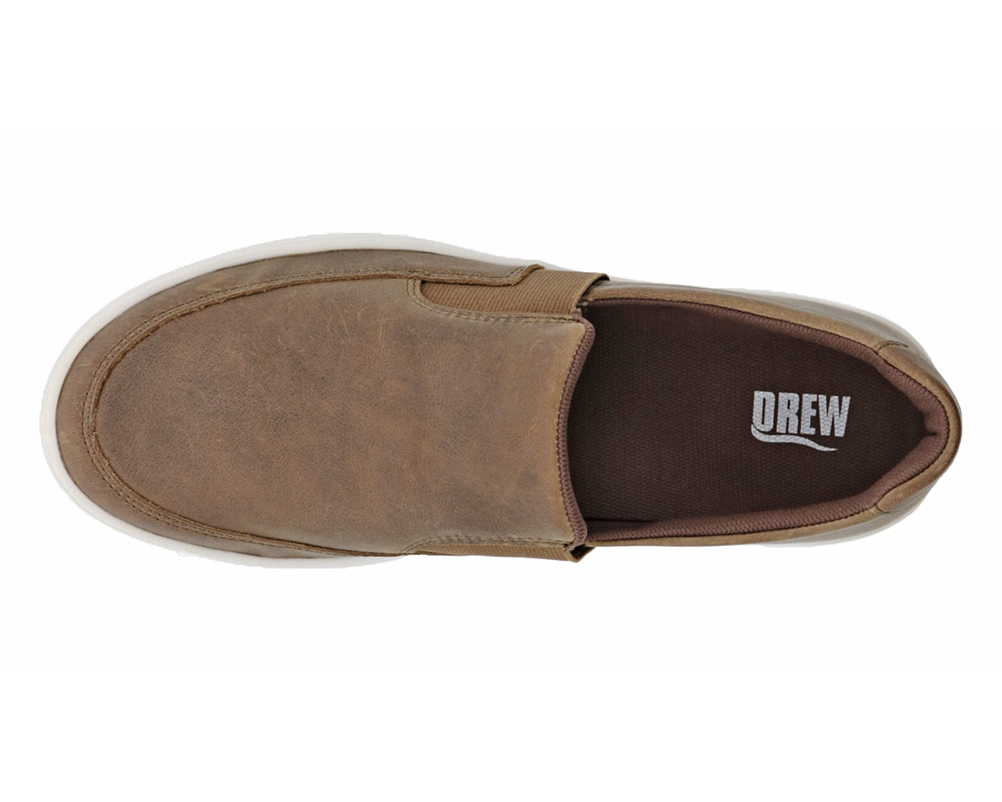 Drew Shoe Jump - Brown Leather