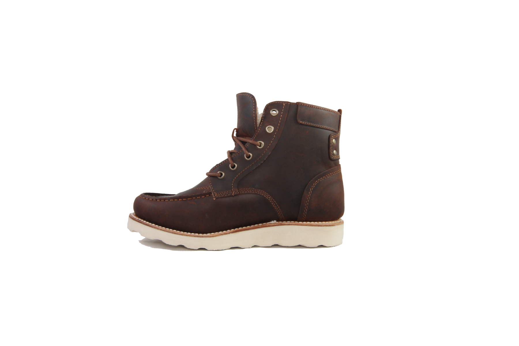 SuperLamb Mens DZO Work Boot Soft Toe - Red Head
