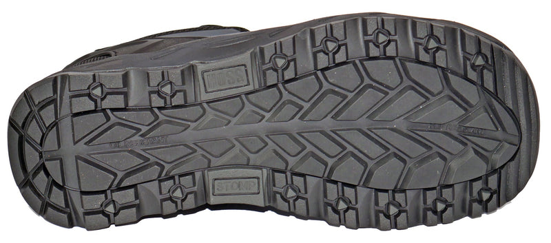 Hoss Eric Lo Oblique Aluminum Safety Toe Non-Waterproof Shoes - Black