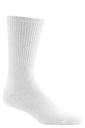 Wigwam King Cotton Crew White Boot Socks - Single Pair