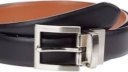 Florsheim 1008 - 30mm Reversible Dress Belt - Black/Cognac