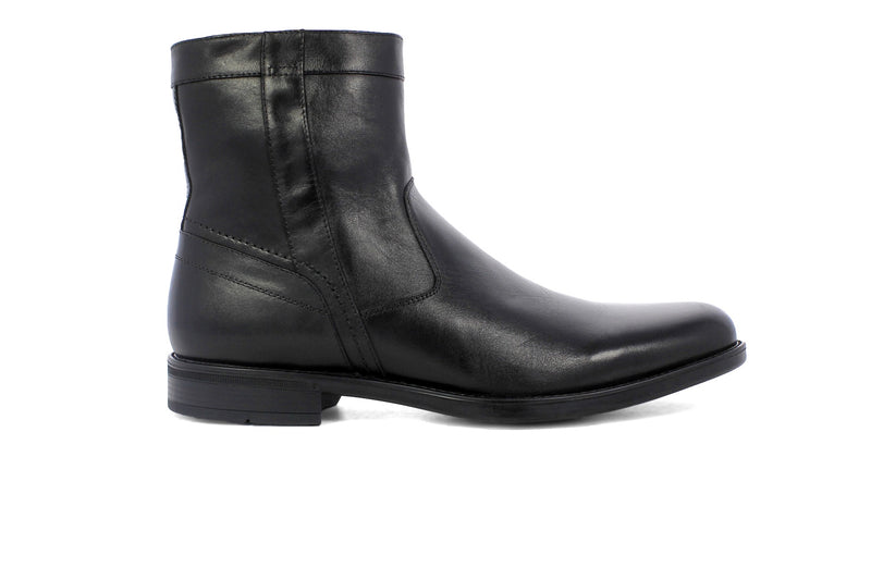 Florsheim Midtown Plain Toe Zipper Boot - Black