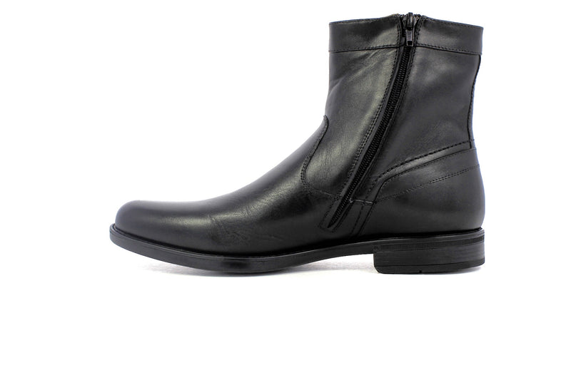Florsheim Midtown Plain Toe Zipper Boot - Black