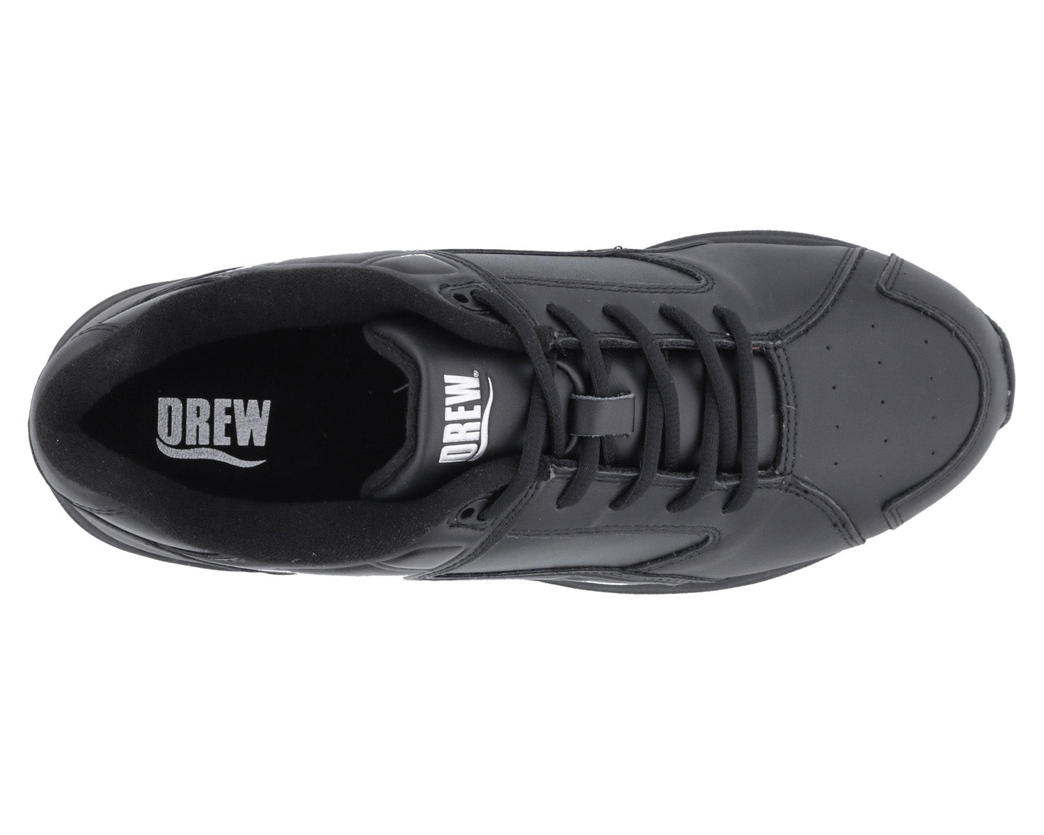 Drew Shoe Force Black Walking Shoes