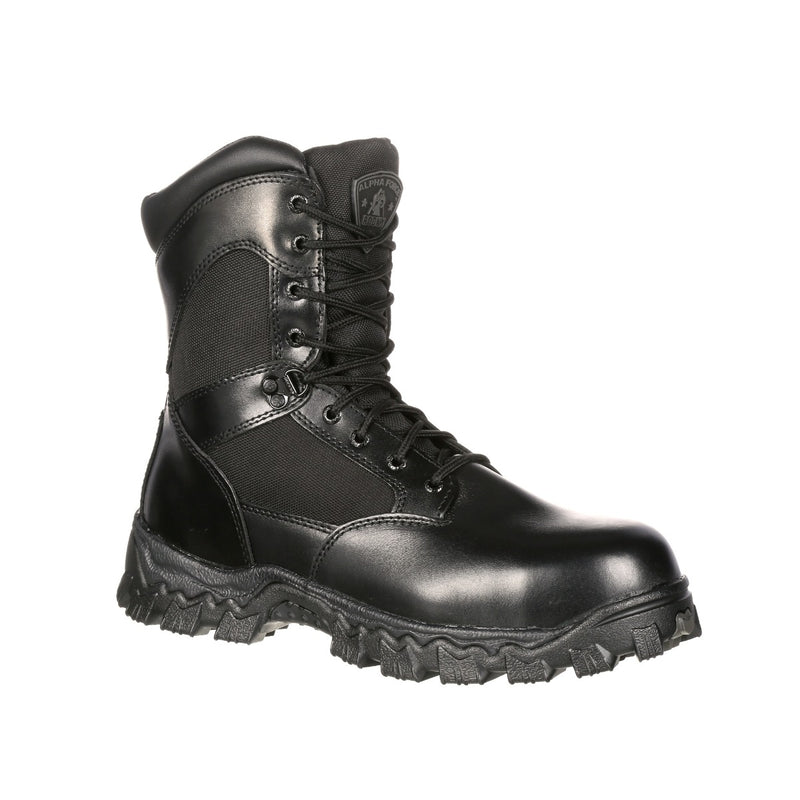 Rocky Alpha Force Zipper Waterproof Public Service Boot