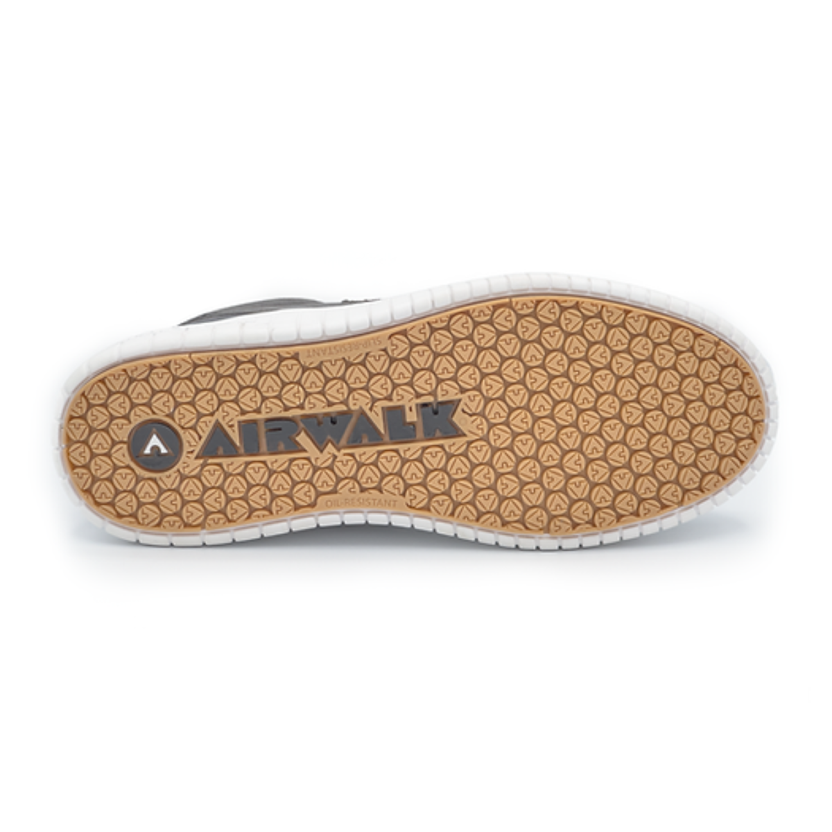 Airwalk Mens Camino Composite Toe Safety Shoe - Gray/Gray