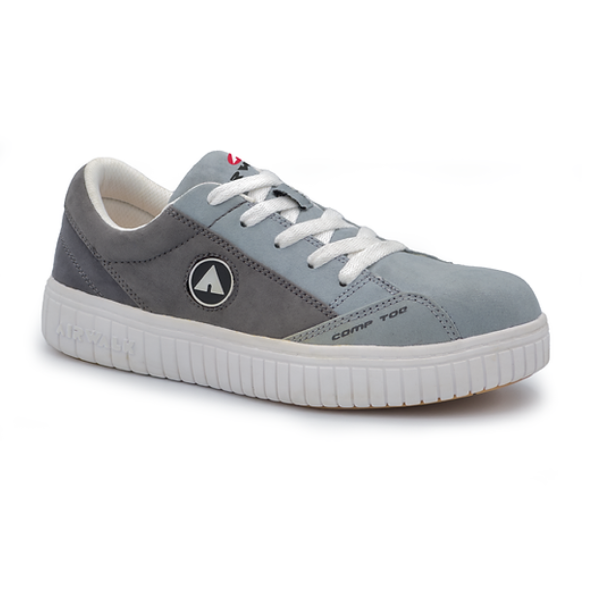 Airwalk Mens Camino Composite Toe Safety Shoe - Gray/Gray