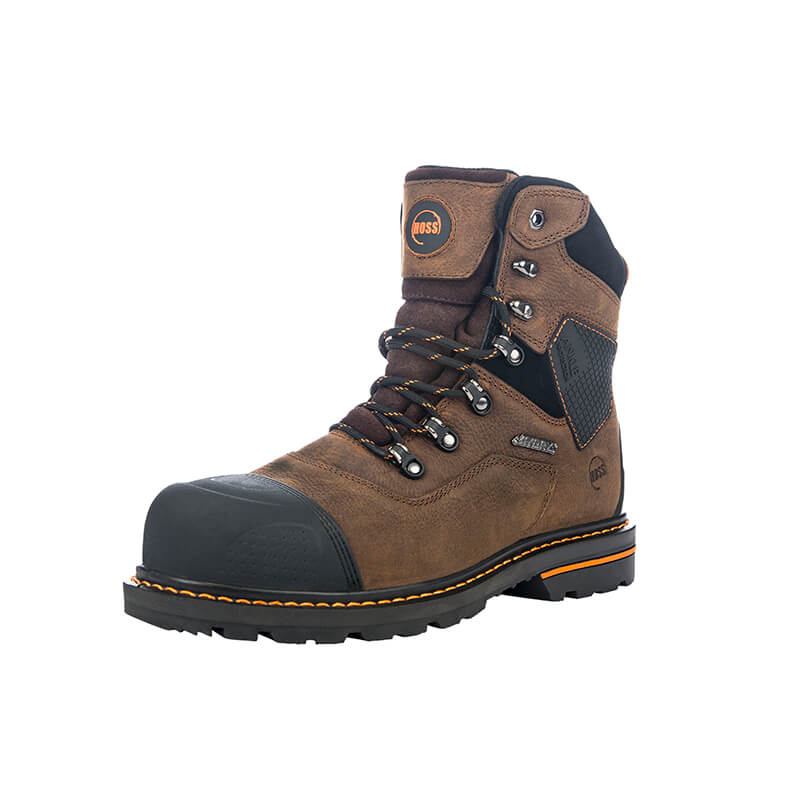 Hoss Range 6" Brown Composite Toe Puncture Resistant Waterproof