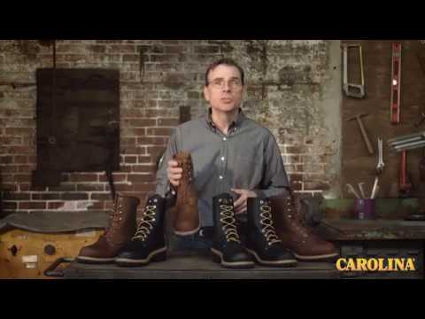 Carolina Elm 8 Inch Steel Toe Logger boot