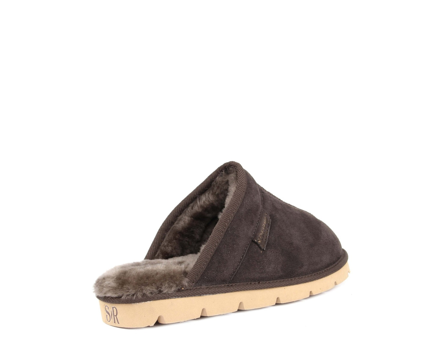 SuperLamb Mens Khulan Slipper - Chocolate