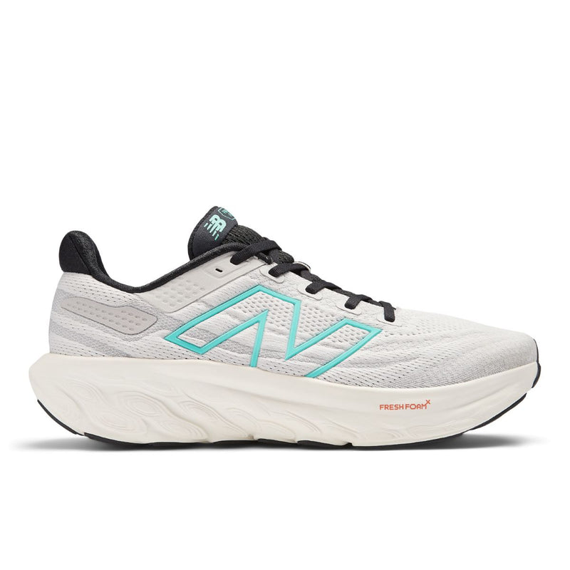 New Balance 1080v13 Fresh Foam X - White/Black/Coastal Blue