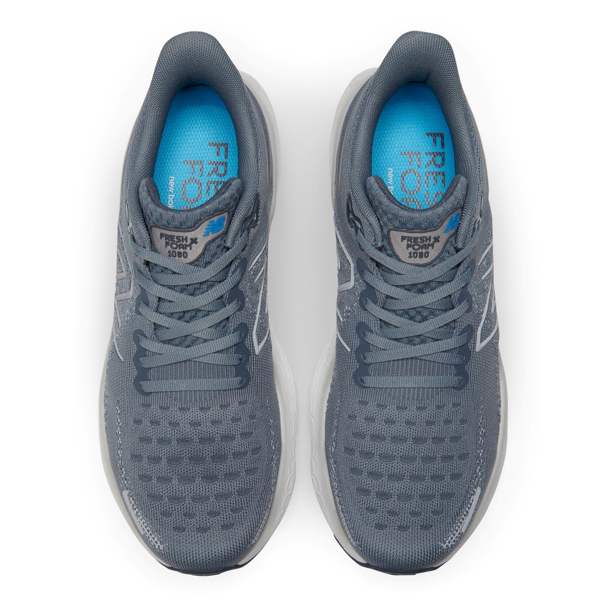 New Balance 1080v12 Fresh Foam X - Steel / Serene Blue