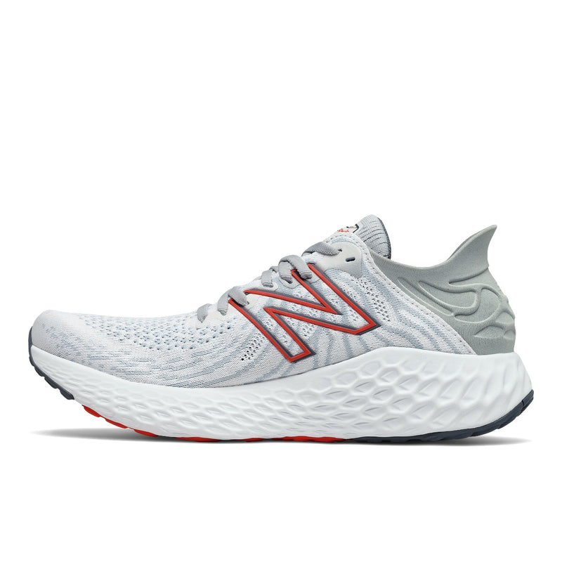 New Balance 1080V11 Fresh Foam - White / Ghost Pepper