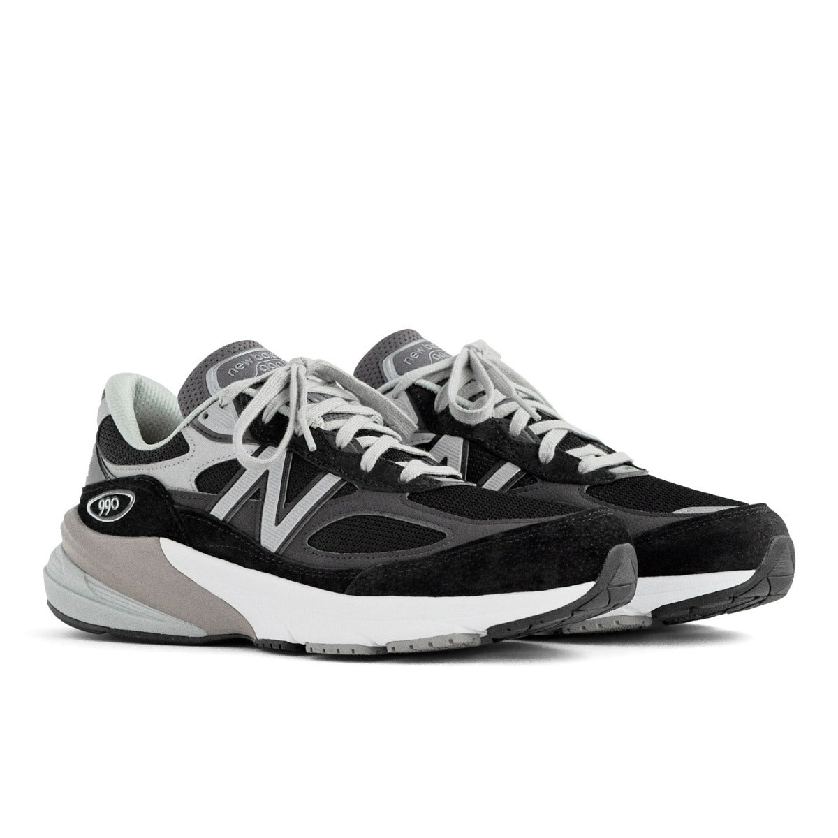 New Balance 990v6 Men's Running Black/White Shoe | XLfeet