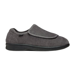 Propet Cush'N Foot Slipper - Slate Corduroy