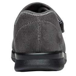 Propet Cush'N Foot Slipper - Slate Corduroy