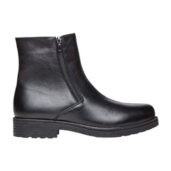 Propet Troy Twin-Zipper Dress Boot - Black