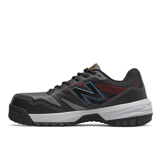 New Balance Composite Toe 589 ESD Athletic Work Shoes - Black / Toro Red