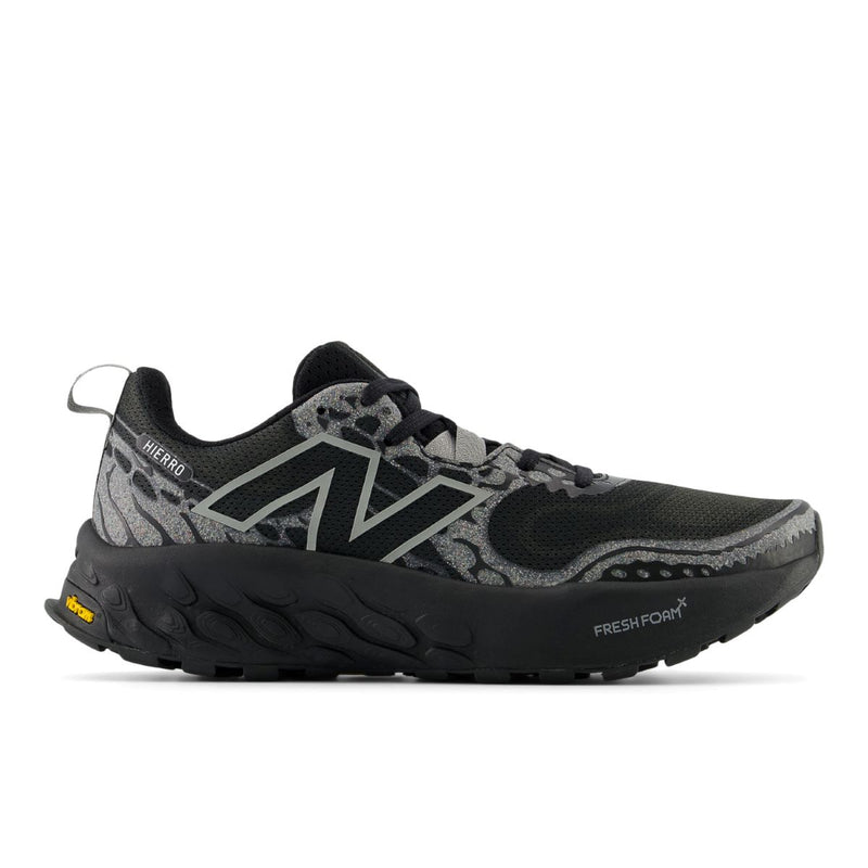 New Balance Hierro v8 Mens Running Shoe - Black / Shadow Grey
