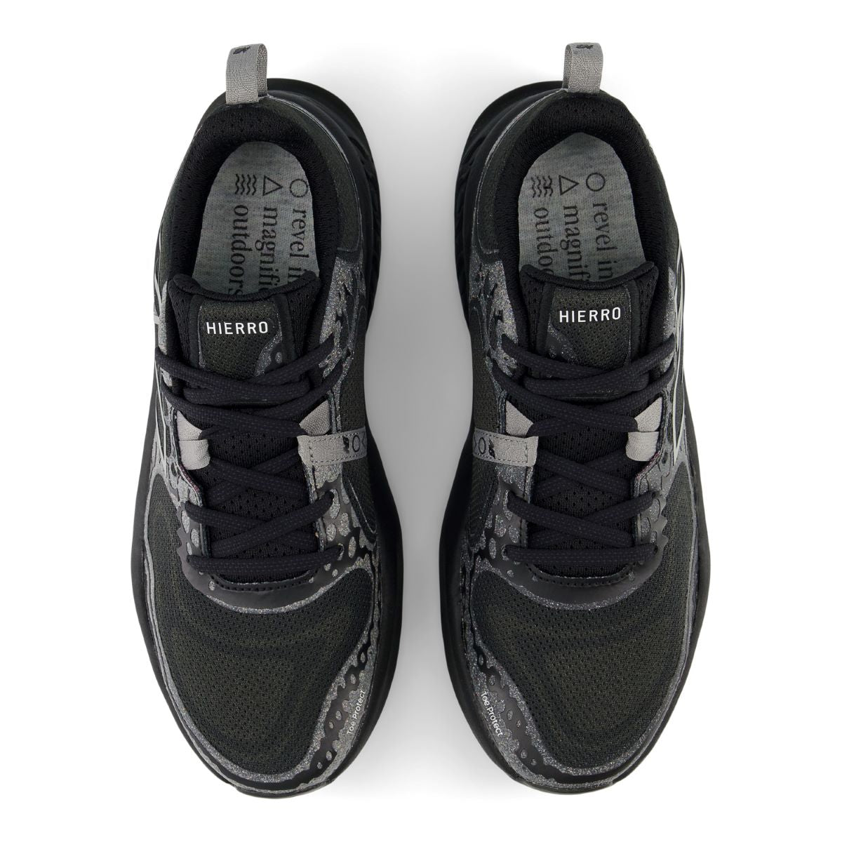 New Balance Hierro v8 Mens Running Shoe - Black / Shadow Grey