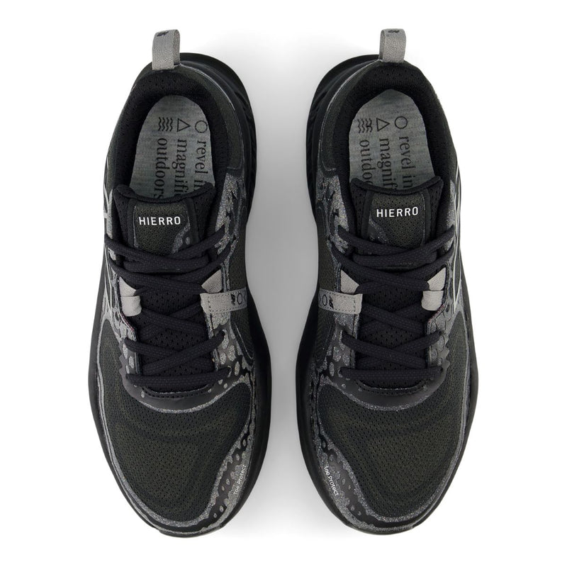 New Balance Hierro v8 Mens Running Shoe - Black / Shadow Grey