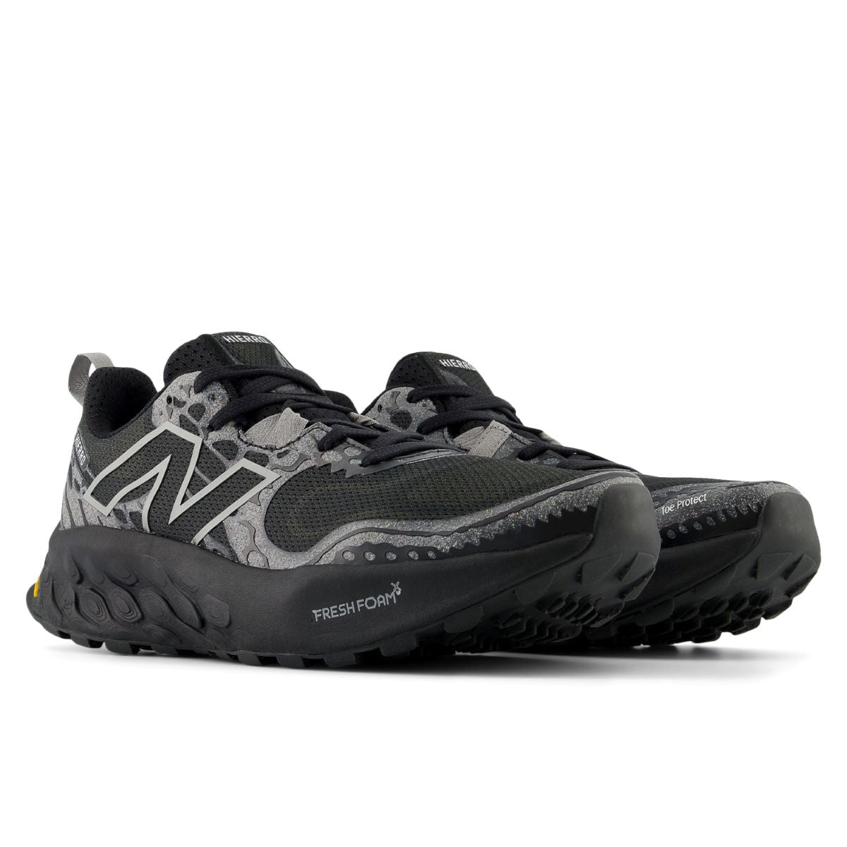 New Balance Hierro v8 Mens Running Shoe - Black / Shadow Grey