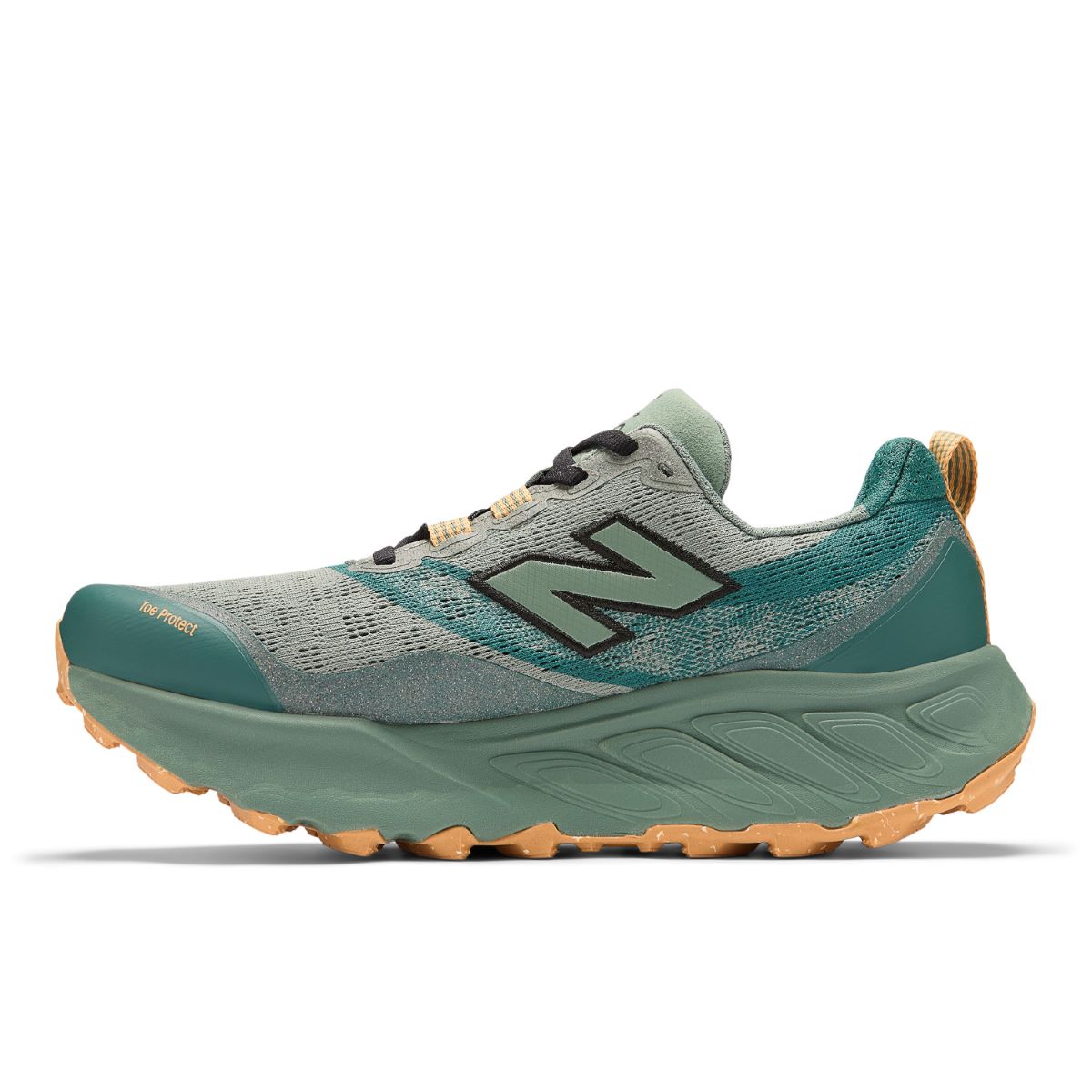 New Balance Fresh Foam X Hierro v9 Mens Running Shoe - Dk Juniper/Black/Dried Apricot