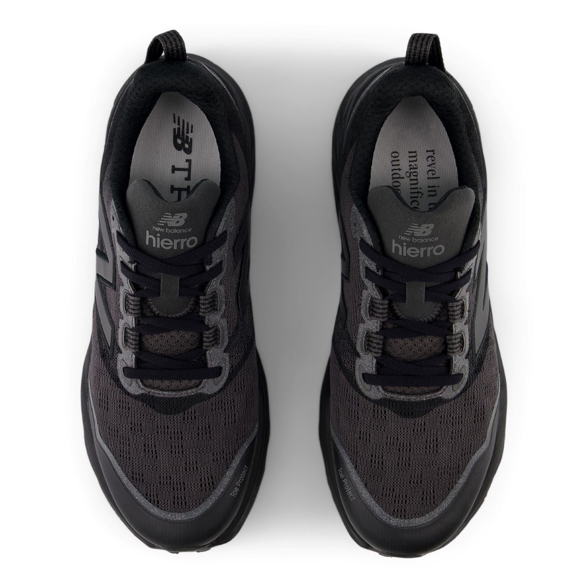 New Balance Fresh Foam X Hierro v9 Mens Running Shoe - Black Cement/Black