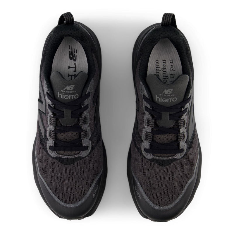 New Balance Fresh Foam X Hierro v9 Mens Running Shoe - Black Cement/Black