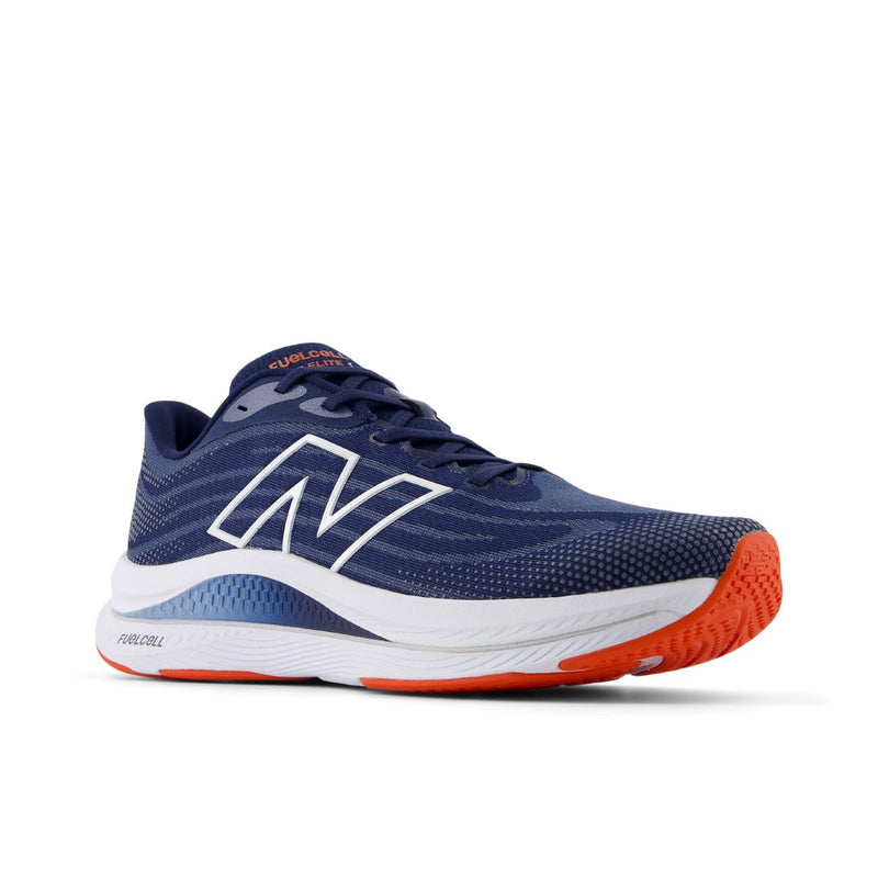 New Balance Mens FuelCell Walker Elite - NB Navy/White/Neo Flame