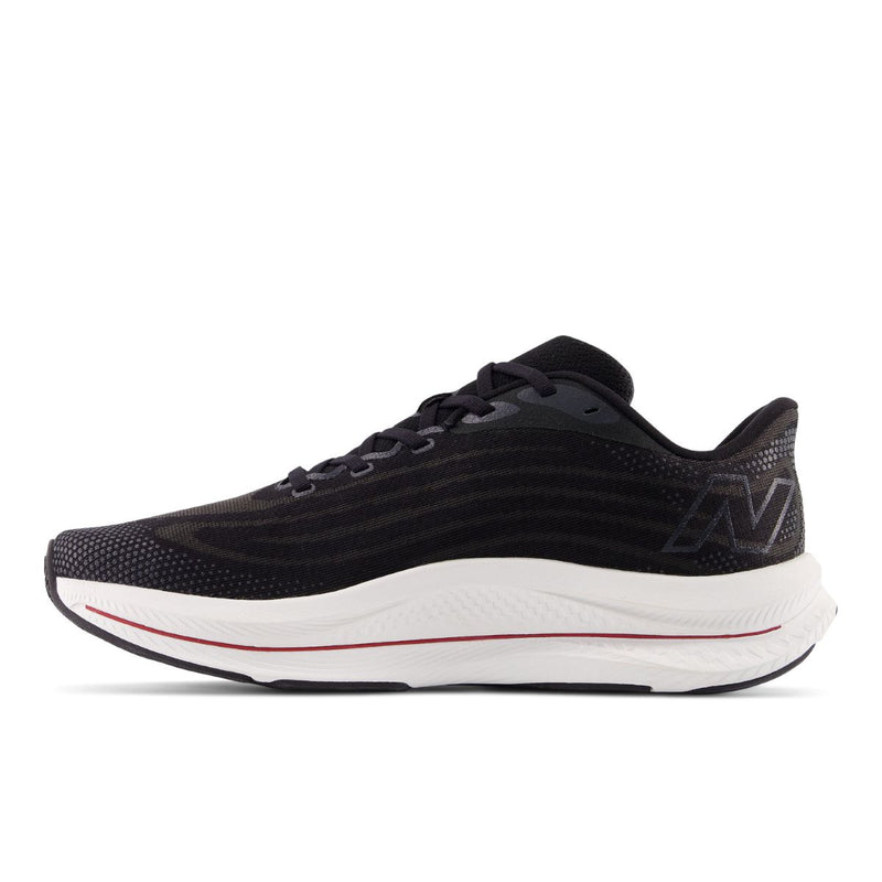 New Balance Mens FuelCell Walker Elite - Black/Team Red/Silver