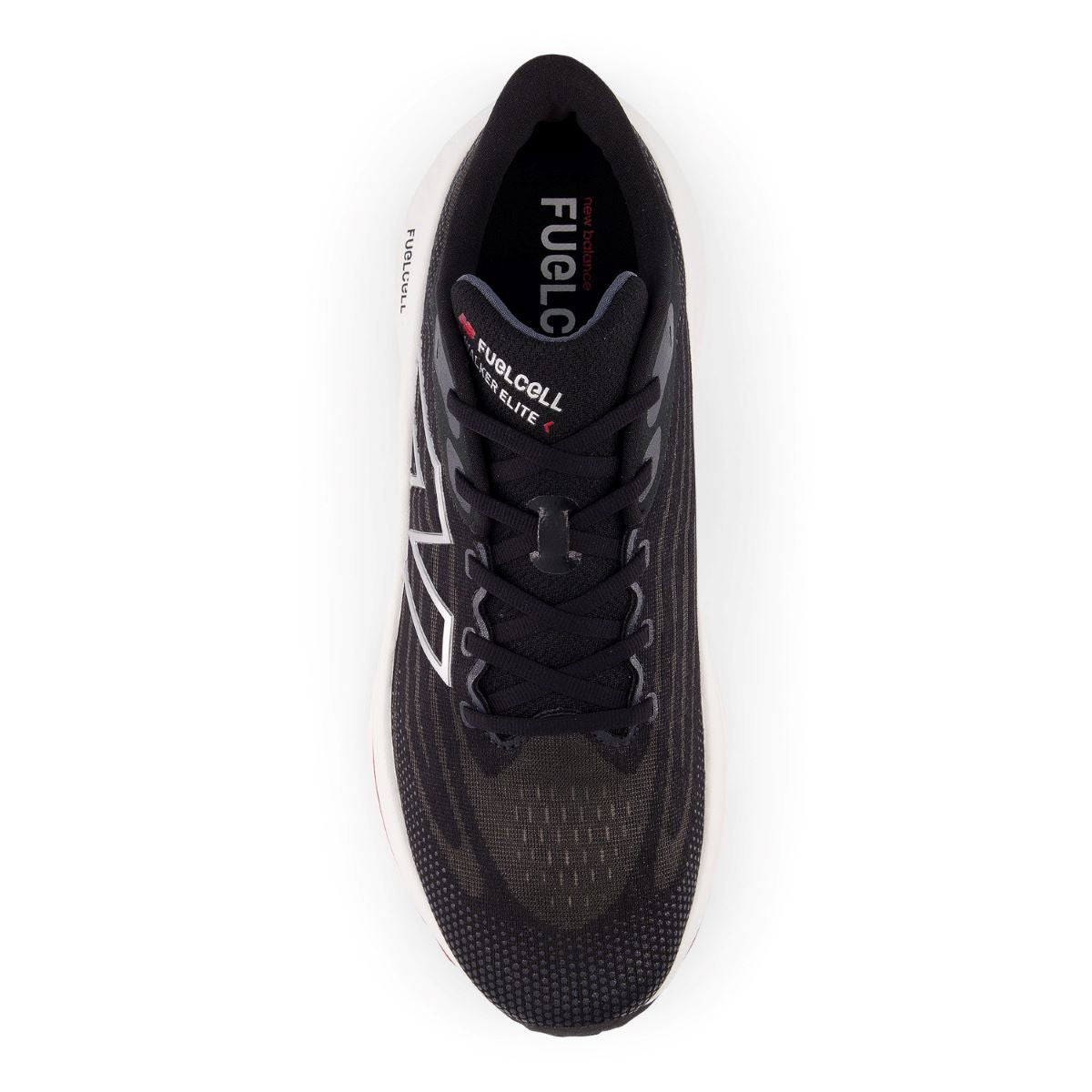 New Balance Mens FuelCell Walker Elite - Black/Team Red/Silver