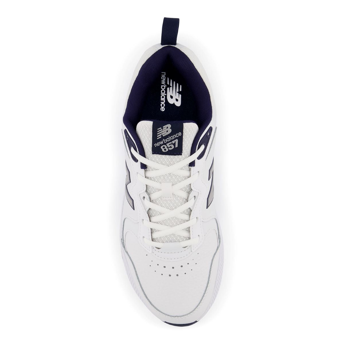 New Balance 857v3 Cross-Training - White with Navy
