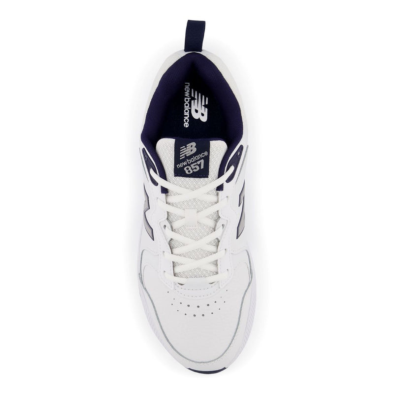 New Balance 857v3 Cross-Training - White with Navy