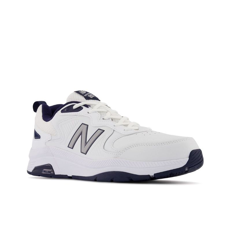 New Balance 857v3 Cross-Training - White with Navy